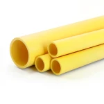 أنابيب HDPE الراجحي PE 80 ضغط 4.8 بار قطر 250 مم سمك 14.2 مم لون أصفر