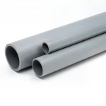 مواسير UPVC الخام الوطنى ضغط 4 بار  قطر خارجي 200 مم سمك 4 مم لون رمادي