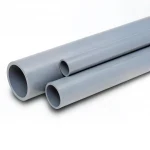 مواسير UPVC الخام الوطني ضغط 10 بار  قطر خارجي 25 مم سمك 1.5 مم لون رمادي