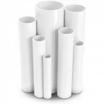 UPVC Pipes  Modern Technology Nominal Pressure 21.7 Bar Size 2 inch Thickness 4.47 mm White Colour