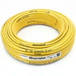 أنابيب HDPE نيبروبلاست PE 100 ضغط 16 بار قطر خارجي 32 مم سمك 2.9 مم لون أصفر 