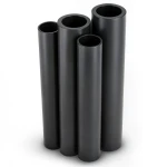 مواسير HDPE PE 80 ضغط 8 بار قطر 200 مم سمك 18.2 مم لون أسود