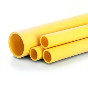 مواسير HDPE الراجحي PE 80 ضغط 4.8 بار قطر خارجي 400 مم سمك 22.8 مم لون أصفر