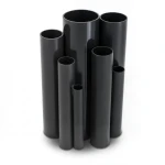 UPVC Pipes 4 Bar Pressure 140 mm Diameter 2.8 mm Thickness Black