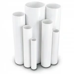 UPVC Pipes  Modern Technology Nominal Pressure 11 Bar Size 3 inch Thickness 3.43 mm White Colour