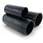 أنابيب HDPE السعودي PE 100 ضغط 16 بار قطر خارجي 400 مم سمك 36.3 مم لون اسود | مصنع أنظمة الانابيب السعودي (SPS)