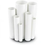 UPVC Pipes Nominal Pressure 6 Bar Outside Diameter 140 mm Thickness 4.1 mm White