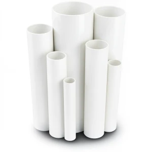 مواسير UPVC ضغط 6 بار قطر خارجي 140 مم سمك 4.1 مم لون أبيض