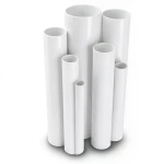 UPVC Pipes Nominal Pressure 6 Bar Outside Diameter 140 mm Thickness 4.1 mm White