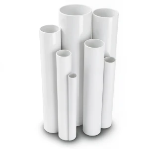 مواسير UPVC ضغط 6 بار قطر خارجي 140 مم سمك 4.1 مم لون أبيض