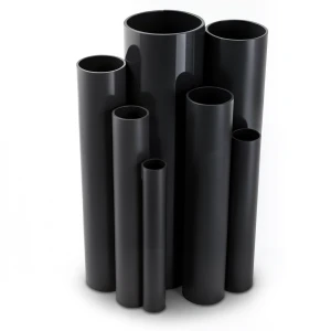 مواسير UPVC ضغط اسمي 6 بار قطر خارجي 140 مم سمك 4.1 مم لون اسود