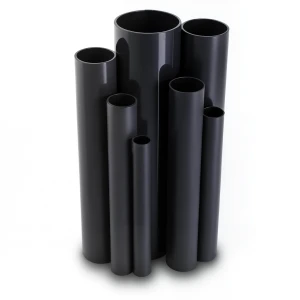 UPVC Pipes Nominal Pressure 6 Bar Outside Diameter 140 mm Thickness 4.1 mm Black