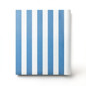 American Youth and Children Wallpaper 10m x 0.53m White Blue