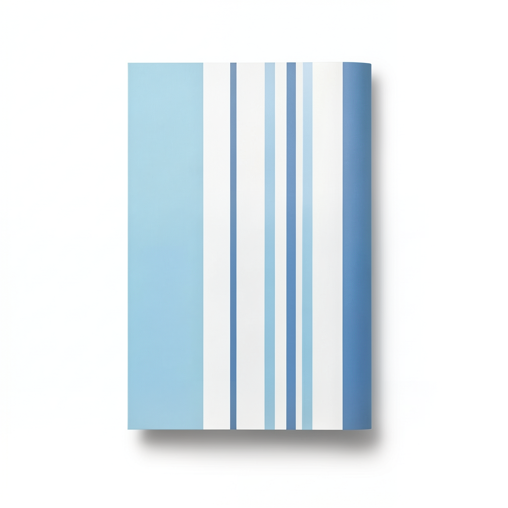Youth and Children Wallpaper 10m x 0.53m Off White with Blue
