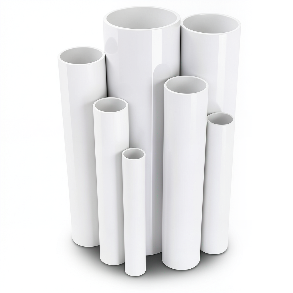 UPVC Pipes Nominal Pressure 2.5 Bar Outside Diameter 630 mm Thickness 5 mm White