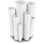 UPVC Pipes Nominal Pressure 10 Bar Outside Diameter 140 mm Thickness 6.7 mm White
