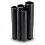 HDPE Pipes PE 80 Pressure 12.5 Bar Diameter 250 mm Thickness 22.7 mm Black