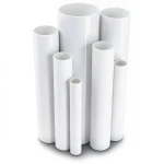 مواسير UPVC ضغط 2.5 بار قطر خارجي 710 مم سمك 5.7 مم لون أبيض