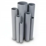 UPVC Pipes  Modern Technology Nominal Pressure 8.6 Bar Size 3 inch Thickness 2.74 mm Gray Colour