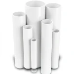 مواسير UPVC ضغط 2.5 بار قطر خارجي 800 مم سمك 6.4 مم لون أبيض