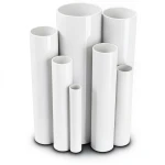 UPVC Pipes Pressure 4 Bar Outside Diameter 630 mm Thickness 12.4 mm White