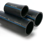 SPS HDPE Pipes PE 100 Pressure 6 Bar Outside Diameter 450 mm Thickness 17.2 mm Black | Saudi Pipes Systems (SPS)
