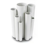 UPVC Pipes Pressure 4 Bar Outside Diameter 800 mm Thickness 15.7 mm White