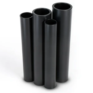 أنابيب HDPE الراجحي PE 100 ضغط 6 بار قطر خارجي 450 مم سمك 25.6 مم أسود