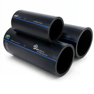 SPS HDPE Pipe PE 100 Pressure 16 Bar OD 315 mm Thickness 28.6 mm Black | Saudi Pipes Systems (SPS)