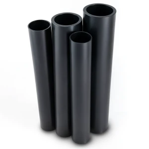 HDPE Pipes PE 80 Pressure 8 Bar Outside Diameter 225 mm Thickness 20.5 mm Black