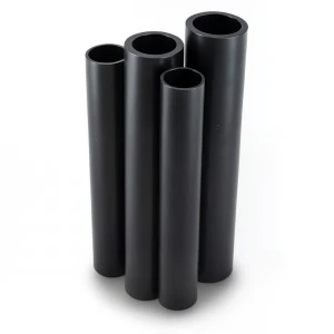 HDPE Pipes PE 80 Pressure 10 Bar Outside Diameter 900 mm Thickness 66.1 mm Black