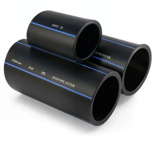 SPS HDPE Pipe PE 100 Pressure 10 Bar Outside Diameter 355 mm Thickness 21.1 mm Black | Saudi Pipes Systems (SPS)
