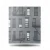 German wallpaper for youth and children, size 10 m x 0.53 m, gray color, model 281514 