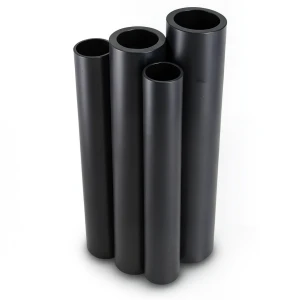 مواسير HDPE الراجحي PE 80 ضغط 4.8 بار قطر خارجي 400 مم سمك 22.8 مم لون أسود