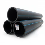 مواسير HDPE نيبروبلاست PE 100 ضغط 16 بار قطر خارجي 250 مم سمك 22.7 مم لون اسود