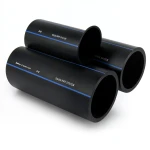 SPS HDPE Pipes PE 100 Pressure 6 Bar Outside Diameter 400 mm Thickness 15.3 mm Black | Saudi Pipes Systems (SPS)