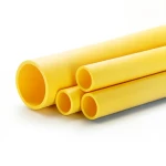 مواسير HDPE الراجحي PE 80 ضغط 4.8 بار قطر 500 مم سمك 28.4 مم لون أصفر