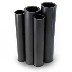 Al-Rajhi HDPE Pipes PE 80 Pressure 12.5 Bar Outside Diameter 160 mm Thickness 14.6 mm Black