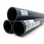 مواسير HDPE نيبروبلاست PE 100 ضغط 16 بار قطر خارجي 355 مم سمك 32.2 مم لون اسود