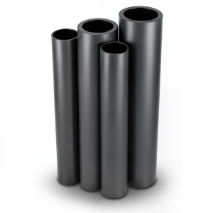 مواسير HDPE PE 80 ضغط 12.5 بار قطر خارجي 180 مم سمك 16.4 مم لون أسود