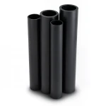 مواسير HDPE PE 80 ضغط 12.5 بار قطر خارجي 200 مم سمك 18.2 مم لون أسود