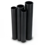 مواسير HDPE PE 80 ضغط 4.8 بار قطر خارجي 180 مم سمك 10.3 مم لون أسود