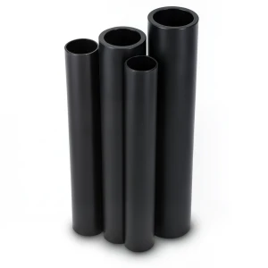 مواسير HDPE PE 80 ضغط 4.8 بار قطر خارجي 180 مم سمك 10.3 مم لون أسود
