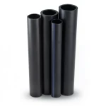 HDPE Pipes PE 80 Pressure 12.5 Bar Diameter 250 mm Thickness 22.7 mm Black