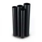 HDPE Pipes PE 80 Pressure 8 Bar Outside Diameter 225 mm Thickness 20.5 mm Black