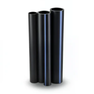 HDPE Pipes PE 80 Pressure 12.5 Bar Outside Diameter 200 mm Thickness 18.2 mm Black