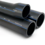 أنابيب HDPE السعودي PE 100 ضغط 6 بار قطر خارجي 450 مم سمك 17.2 مم لون اسود | مصنع أنظمة الانابيب السعودي (SPS)