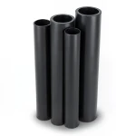 مواسير HDPE PE 80 ضغط 4.8 بار قطر خارجي 250 مم سمك 14.2 مم لون أسود