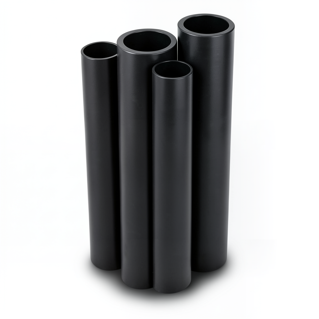 HDPE Pipes PE 80 Pressure 12.5 Bar 315 mm OD Thickness 28.4 mm Black