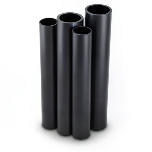 مواسير HDPE PE 80 ضغط 4.8 بار قطر خارجي 315 مم سمك 17.9 مم لون أسود